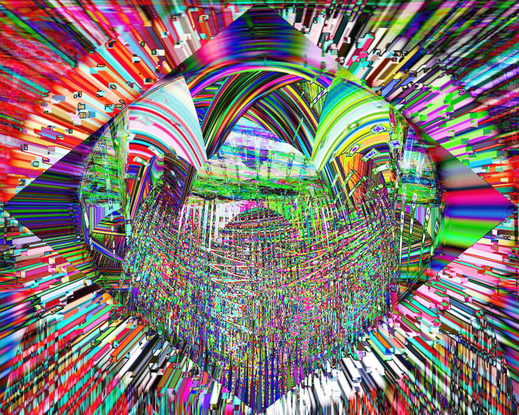 colorful squares rectangles and curves