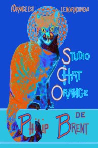 Edgy Orange Black Chat ~ Philip Brent